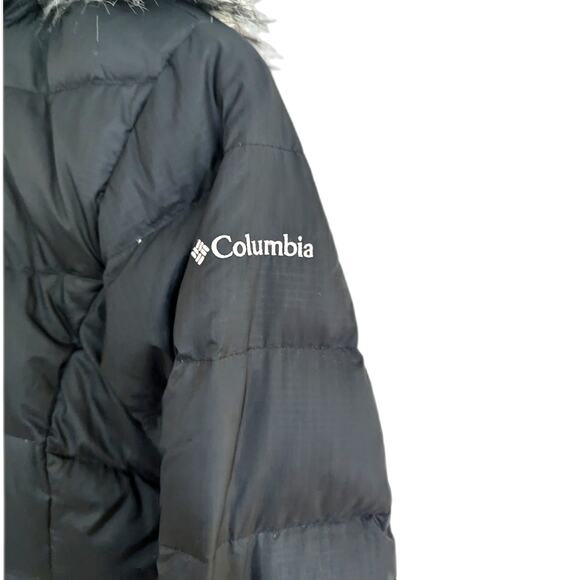 Columbia Womens Polar Freeze Long Down Omni Heat Winter Coat Jacket Parka Gray - Picture 6 of 10